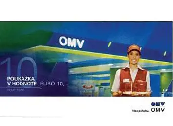 OMV poukaz v hodnote 10 EUR - 205 bodov