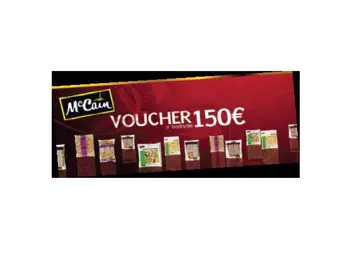 VOUCHER McCain 150 EUR - 2 760 bodov