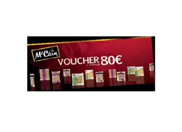 VOUCHER McCain 80 EUR - 1 560 bodov